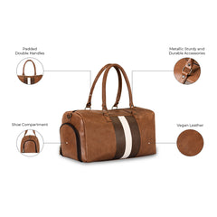 Vanguard Vegan Leather Duffle Bag