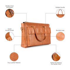 Classic Leather Office Bag