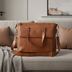 Classic Leather Office Bag
