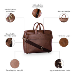Legacy Leather Laptop Bag