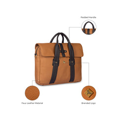 Valor Leather Messenger Bag