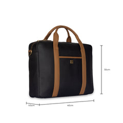 Crest Leather Laptop Bag