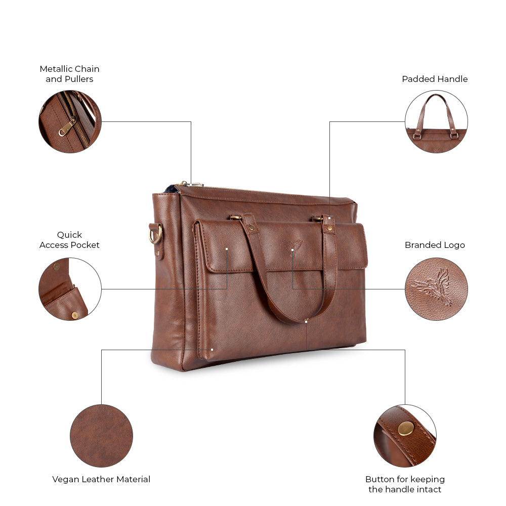 Classic Leather Office Bag