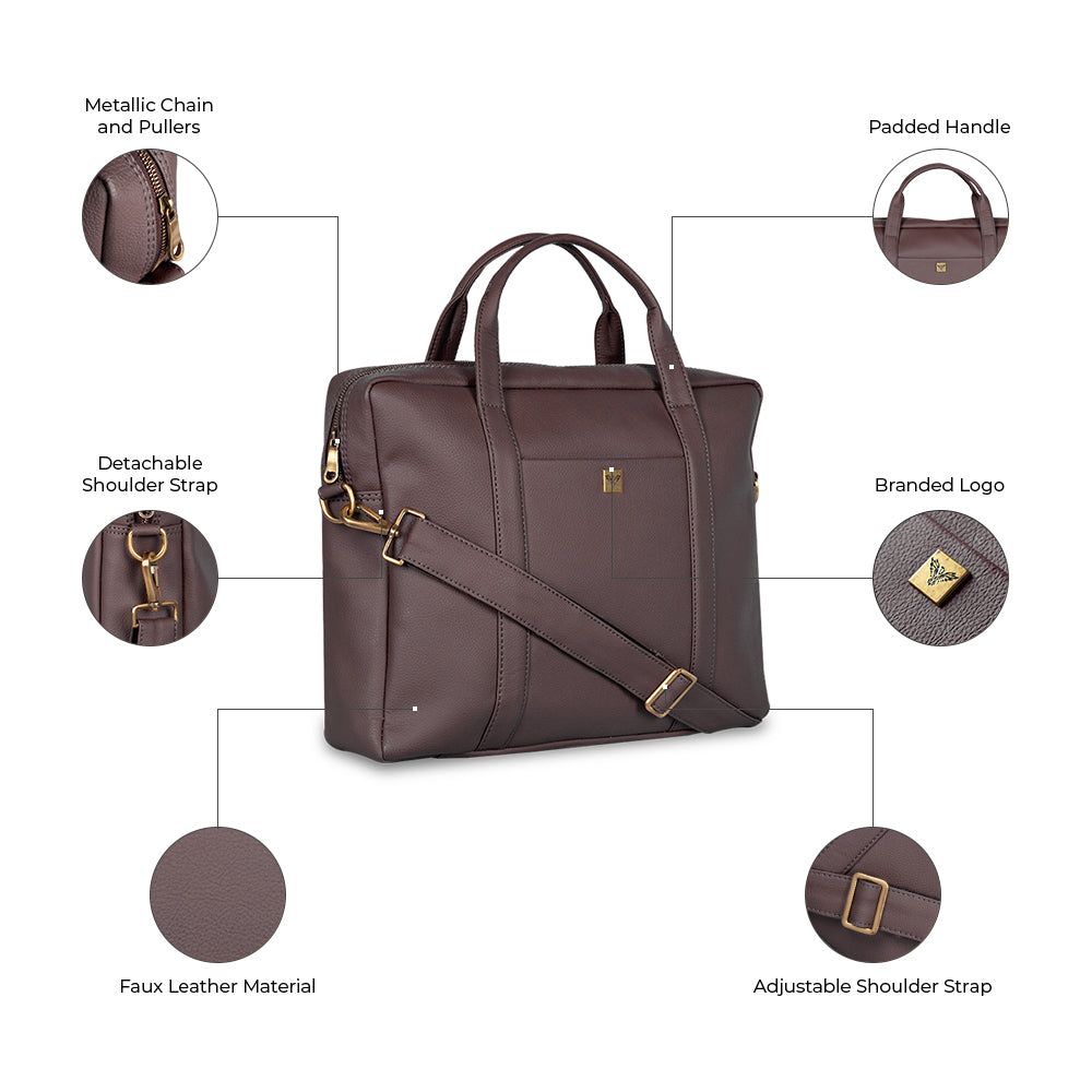 Majestic Leather Laptop Bag