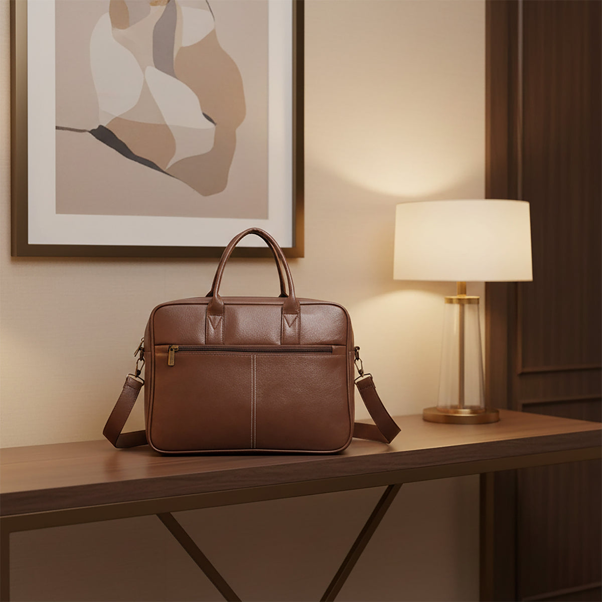 Executive Leather Laptop Bag